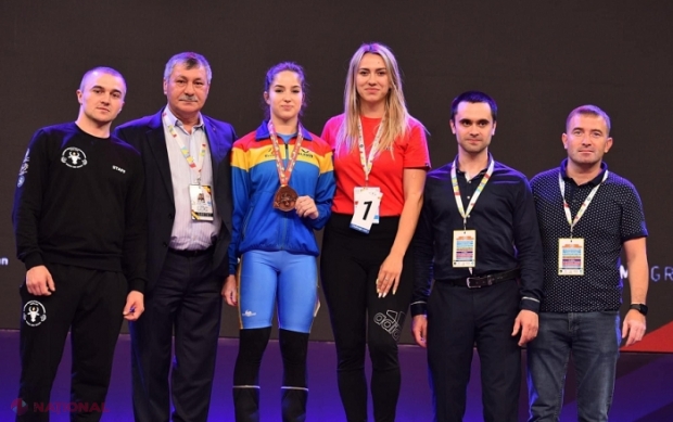 Încă șase medalii pentru R. Moldova la Campionatul European de Haltere printre tineri