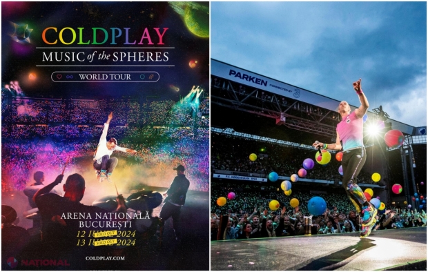 Coldplay la București. Tot ce trebuie să știe zecile de mii de fani despre concertele din 12 și 13 iunie 