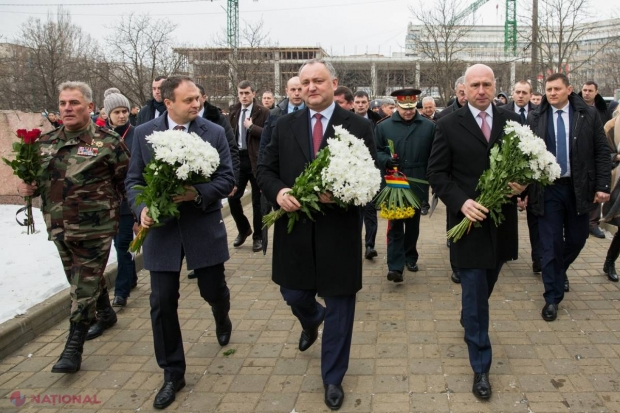 Evenimentul care i-a UNIT astăzi pe Candu, Filip și Dodon