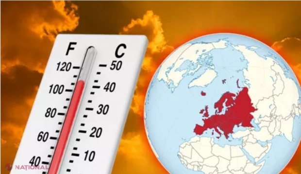 Canicula pune stăpânire peste Europa. Domul de căldură va face prăpăd, vor fi peste 40 de grade