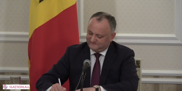 Dodon și-a început vizita la Bruxelles: „Trebuie să cooperăm absolut cu toții”