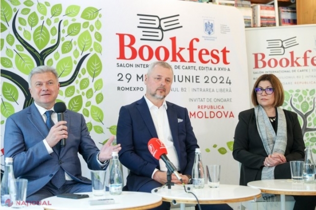 R. Moldova, invitată de onoare la Salonul Internațional de Carte „Bookfest”, care începe săptămâna viitoare la București