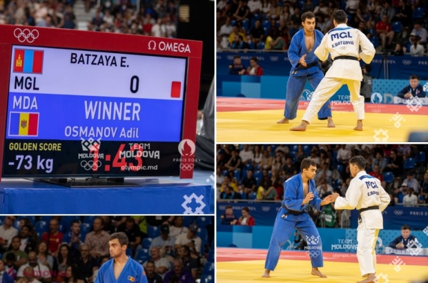 R. Moldova, aproape de o nouă MEDALIE la Jocurile Olimpice. Judocanul Adil Osmanov a obținut trei VICTORII consistente și se află la un singur pas de podiumul de premiere