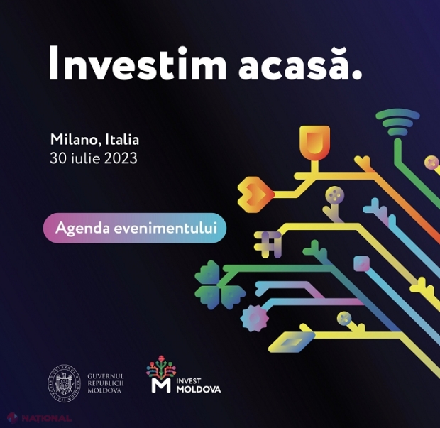 Invitație pentru moldovenii de la Milano: Oportunități de a investi în R. Moldova, prezentate de AI