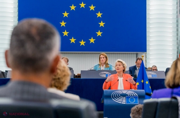 Ursula von der Leyen, discurs privind Starea Uniunii Europene: „Viitorul Ucrainei, al R. Moldova și al Balcanilor de Vest este în uniunea noastră”