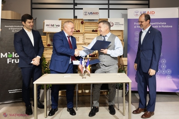 GRANT // USAID anunță un nou suport de aproape un MILION de dolari pentru a spori exportul de fructe din R. Moldova pe piețele occidentale