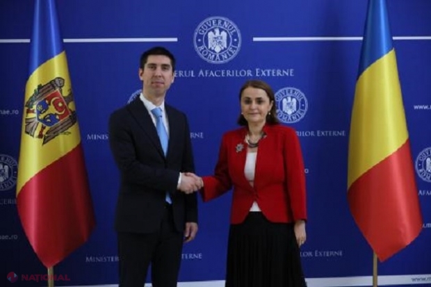 Șefii diplomațiilor de la Chișinău și București, discuții în România: „Pe termen scurt, obiectivul nostru este demararea negocierilor de aderare a R. Moldova la UE cât mai repede posibil”