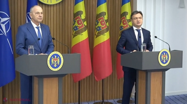 VIDEO // R. Moldova și NATO, un NOU capitol de colaborare: Vizează noile tehnologii și inovațiile. Mircea Geoană, la Chișinău: „Pentru noi este foarte important să întărim reziliența R. Moldova, respectând neutralitatea acestui stat”