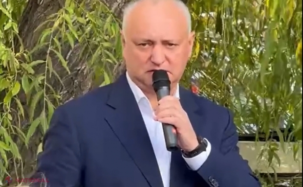 Dodon PROVOACĂ cetățenii R. Moldova să iasă la PROTESTE masive împotriva guvernării, dar nu scoate niciun cuvânt despre RACHETA rusească ce a căzut pe teritoriul R. Moldova. Socialistul a trecut la limba RUSĂ