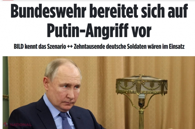 Scenariu de groază anticipat de nemți: Război la scară largă între Rusia şi NATO. Putin va profita de alegerile din SUA pentru a ataca. Când şi cum ar începe conflictul