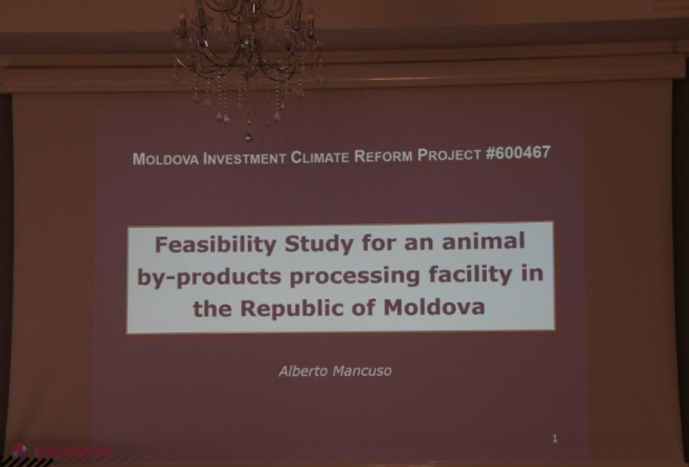 Resturile de la animale care nu sunt destinate consumului uman NU vor fi aruncate la groapa de gunoi: UE și Banca Mindială ajută R. Moldova să pună la punct infrastructura necesară pentru gestionarea subproduselor de origine animală 