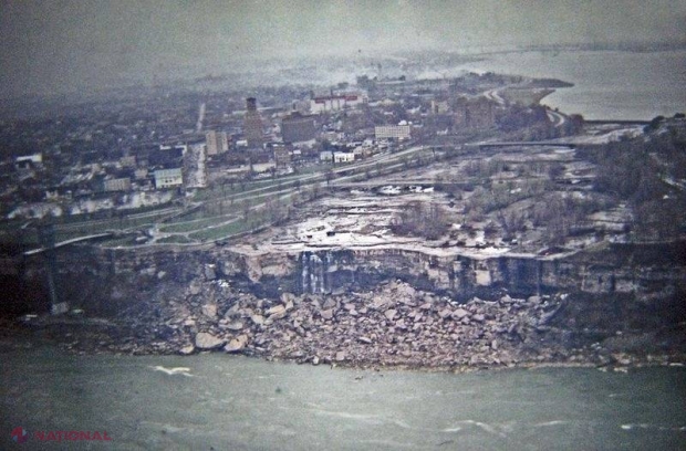 GALERIE FOTO // Oprirea cascadei Niagara din 1969 le-a dat o lecţie inginerilor: „Nimic nu scapă de moarte”.