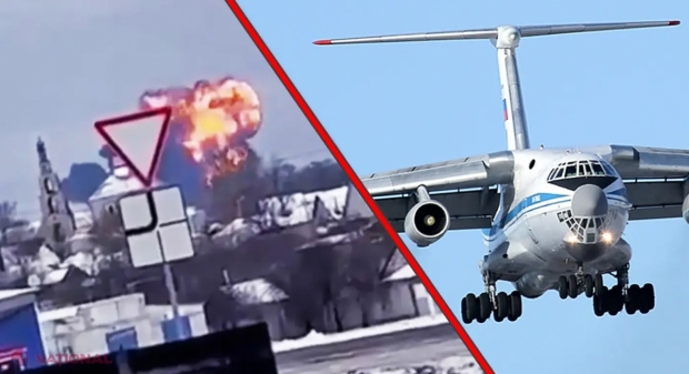 VIDEO, FOTO // De ce ar fi transportat Rusia prizonierii ucraineni cu un avion care consumă 8 tone de combustibil pe oră. Ce se știe cu adevărat despre prăbușirea din Belgorod