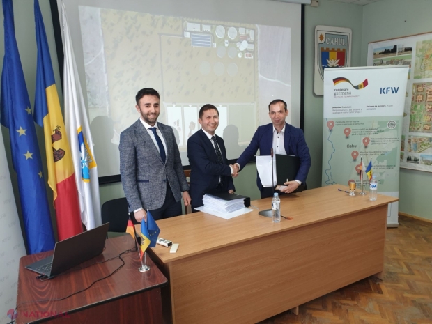 Guvernul de la Berlin INVESTEȘTE 9 000 000 de euro pentru unei stații de epurare a apelor uzate de nivel regional din municipiul Cahul. Peste 39 000 de beneficiari vor putea fi conectați la sistemul de aprovizionare cu apă și canalizare