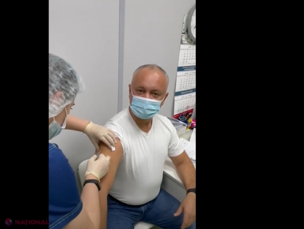 VIDEO // Dodon deține cetățenia RUSEASCĂ? Fostul președinte susține că s-a VACCINAT cu „Sputnik-V”: A FILMAT momentul în care și-a administrat prima doză. Îndemnul făcut de la Moscova 