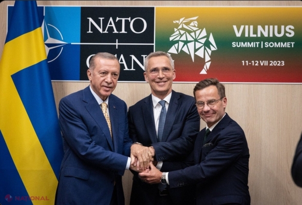 O nouă lovitură pentru Putin. Erdogan a fost CONVINS să accepte aderarea Suediei la NATO. ,,Este un pas istoric”