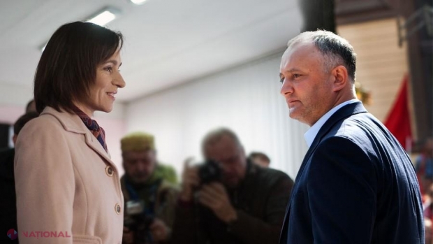 SONDAJ // Igor Dodon PIERDE teren în fața Maiei Sandu la capitolul ÎNCREDERE din partea cetățenilor R. Moldova