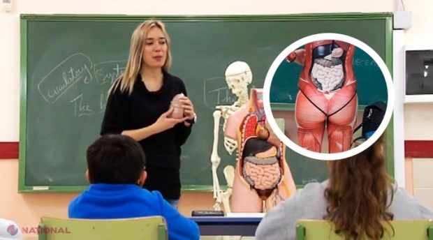 FOTO, VIDEO // Cum a venit îmbrăcată o profesoară la școală! Elevii și colegii de catedră au crezut că nu văd bine