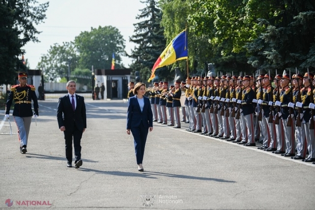 VIDEO // Moment festiv și distincții de stat, de Ziua Armatei Naționale: „Doar într-un mediu sigur și protejat, un stat poate prospera economic și social. Avem datoria să modernizăm și să dezvoltăm Armata Națională”