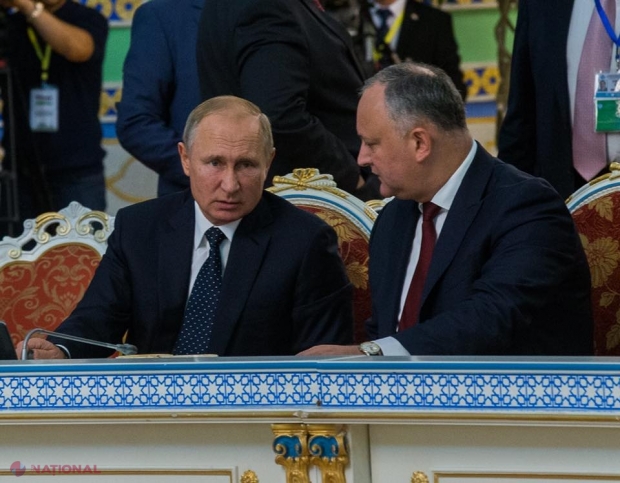 Dodon, „întâlnire scurtă” cu Putin: Înțelegerea la care au ajuns