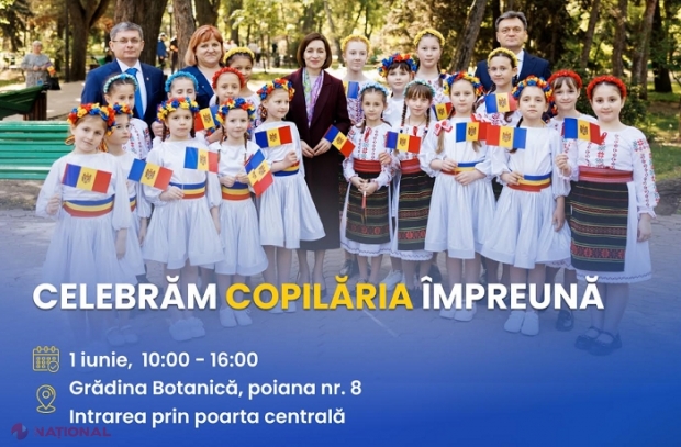 Sărbătoare pentru copii, pe 1 iunie, la Grădina Botanică din Chișinău: Înghețată, sucuri, ciocolată sau pufuleți - gratuit pentru primii 3 000 de vizitatori