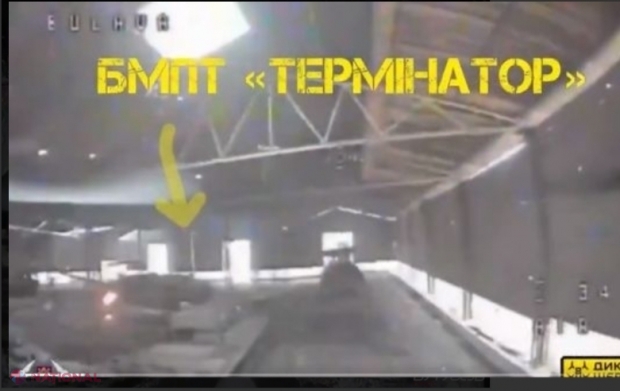 VIDEO // O dronă ucraineană a „descoperit” un hangar cu tancuri rusești. Rezultatul: cu 5.000 de dolari s-au distrus vehicule de milioane de dolari 