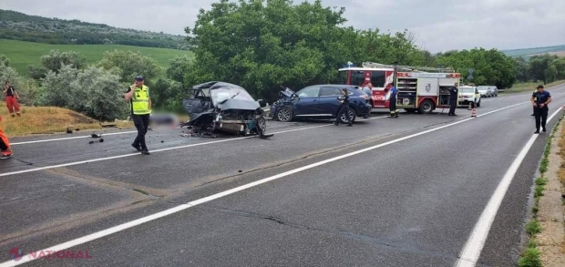 Accident groaznic la Orhei: Trei persoane au decedat, inclusiv un copil, iar alte trei au ajuns la spital