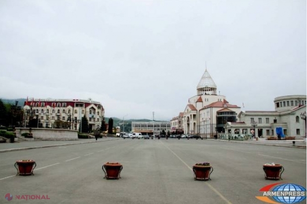 Nagorno-Karabah: Capitala Stepanakert este pustie