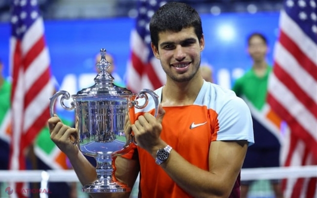 VIDEO // Carlos Alcaraz, cel mai tânăr LIDER mondial din istoria ATP. Spaniolul a câștigat în această noapte US Open în fața norvegianului Casper Ruud și pornește în lupta pentru doborârea RECORDULUI lui Nadal  