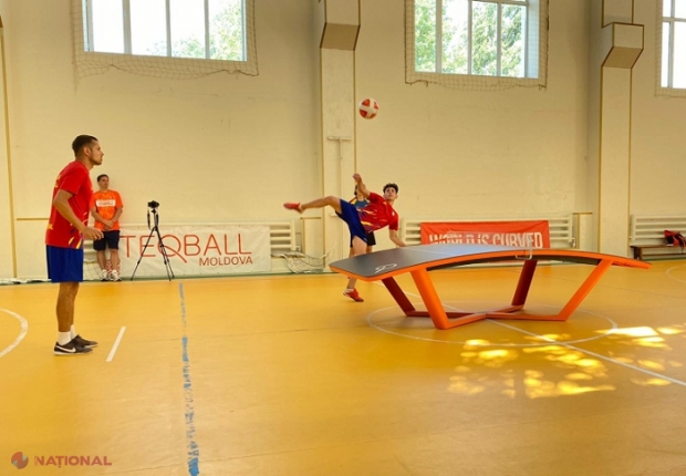 Republica Moldova, reprezentată în PREMIERĂ de patru sportivi, campioni naționali de teqball, la Jocurile Europene din Polonia