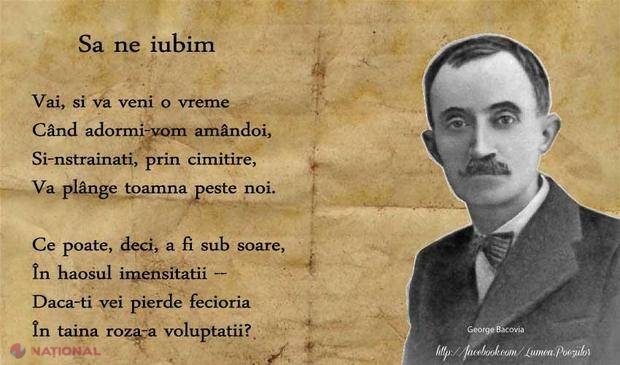 Iubiri celebre // George Bacovia, „îndrăgostit” de moarte şi de tristeţi fără sfârşit