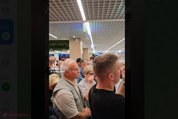 Oamenii lui Șor, care au sosit de la Moscova, au provocat un adevărat SCANDAL la Aeroport. Unul dintre aceștia va fi documentat pentru HULIGANISM, după ce a manifestat un comportament agresiv față de polițiștii de frontieră