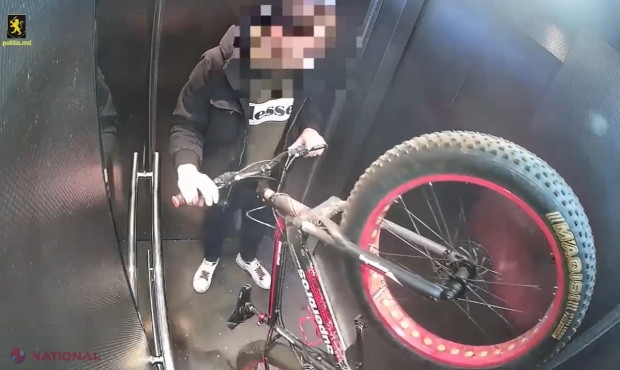 VIDEO // Hoțul care a lăsat mai mulți copii fără biciclete și trotinete electrice, REȚINUT