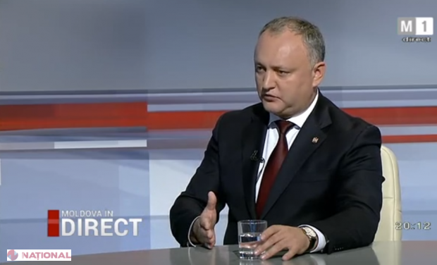 VIDEO // Dodon RECIDIVEAZĂ. S-a ENERVAT RĂU când o jurnalistă i-a pus întrebări INCOMODE: „Aveți în față PREȘEDINTELE R. Moldova… Învățați să ASCULTAȚI”