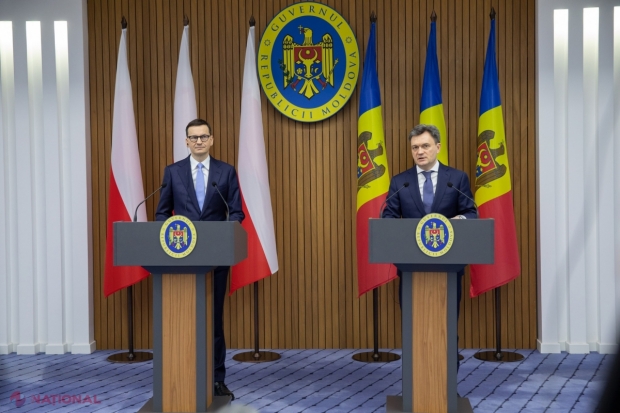 Polonia ajută R. Moldova să-și securizeze domeniul cibernetic și pe cel energetic. Premierul Morawiecki: „Și noi, polonezii, știm ce înseamnă această respirație fierbinte a ursului rus, de aceea acționăm împreună pentru a scăpa de amenințări”