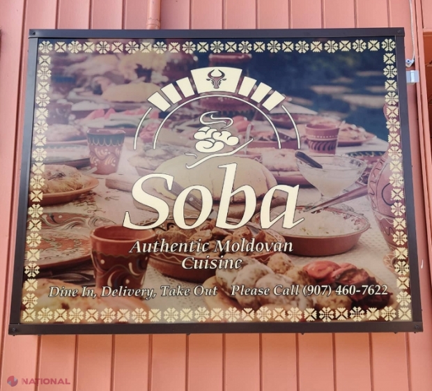 VIDEO // „SOBA” unei familii de moldoveni în Alaska: Lăicere, Ștefan cel Mare, mămăliga, sarmalele, zeama și cușma lui Guguță, aproape de Polul Nord: „Visul nostru american a fost să deschidem un restaurant moldovenesc”