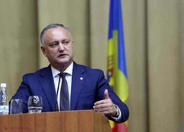  Dodon a decis să nu mai meargă la Tiraspol: 