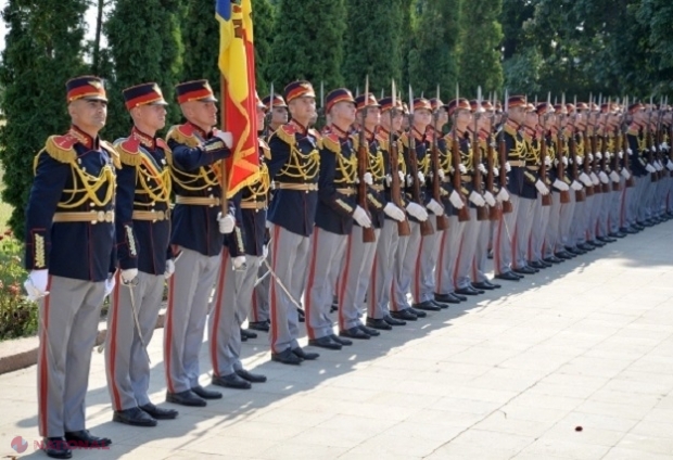 Ceremonia dedicată împlinirii a 28 de ani de la formarea Armatei Naționale, lăsată pe seama ministrului Voicu și a lui Dodon: Maia Sandu și Zinaida Greceanîi au lipsit de la evenimente