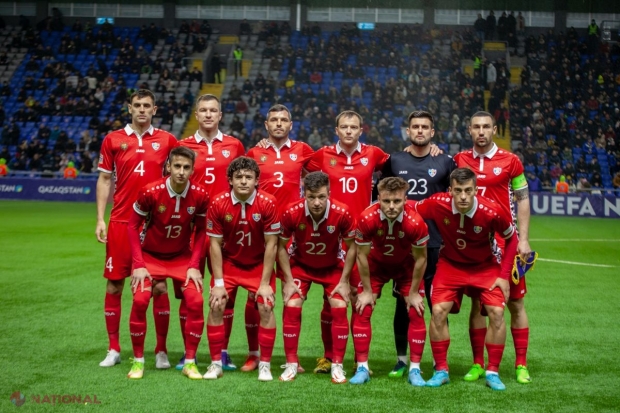 Naționala de fotbal a R. Moldova RETROGRADEAZĂ în cea mai slabă grupă valorică a Ligii Națiunilor. „Tricolorii” au jucat cel mai bun meci din ultimii cinci ani, dar au cedat la penalti în fața Kazahstanului, în urma unui meci DRAMATIC