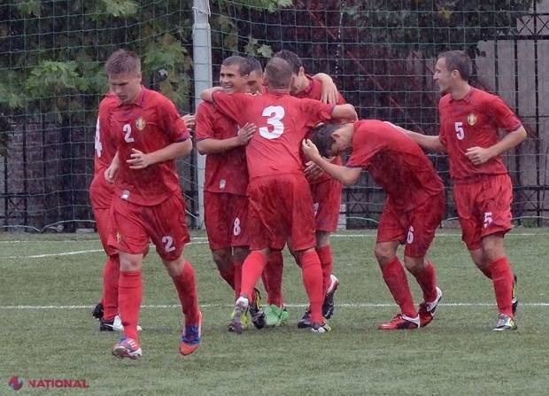 Naționala U 17 a terminat pe ultimul loc grupa