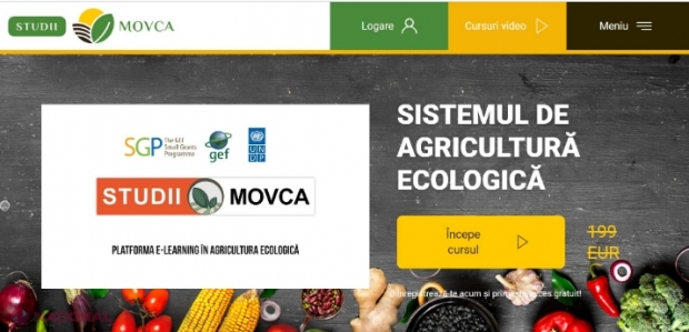 OPORTUNITATE: Instruire gratuită online, în domeniul agriculturii ecologice: Standarde de calitate, procesare, combaterea buruienilor, bolilor și a dăunătorilor etc.