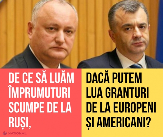 Dodon și Chicu sunt acuzați că vor să ÎNGLODEZE în DATORII R. Moldova, cu împrumuturi de la ruși: „R. Moldova nu trebuie să se împrumute mai scump, dacă are acces la granturi”