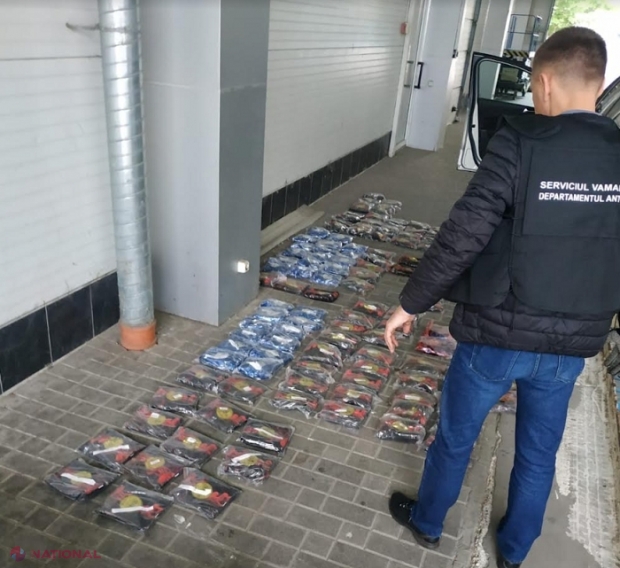 VIDEO // Țigări de contrabandă, ascunse în rezervorul de gaze a două mașini: Produse de contrabandă în valoare de 1 milion de lei ce urmau să ajungă ilegal în România, confiscate la Leușeni și Sculeni 