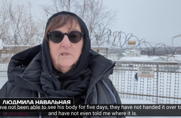 VIDEO // Mama lui Navalnîi îi cere public lui Putin s-o lase să-și îngroape fiul: „Îl imploră pe ucigaș să-i dea măcar corpul lui rece” 