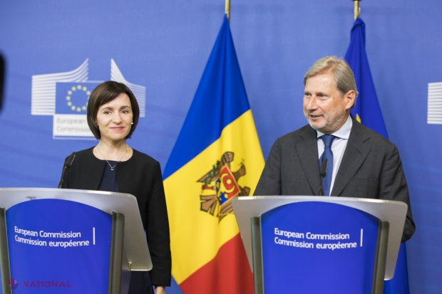 UE pregătește o nouă asistență financiară pentru R. Moldova. Maia Sandu, discuție cu Johannes Hahn, Comisarul UE pentru Buget și Administrație