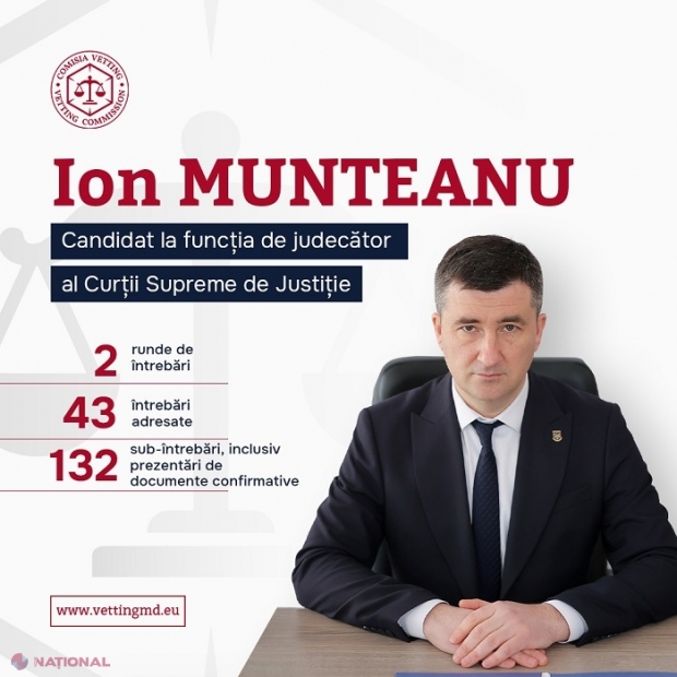 Procurorul general interimar, Ion Munteanu, încă nu știe dacă va fi judecător la CSJ. CSM a amânat subiectul de pe ordinea de zi, invocând numărul mare de documente ce urmează a fi analizate